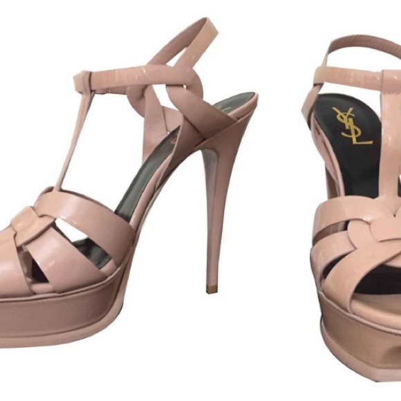 ⭐️💎⭐️HP x 2 ❤️Best in Shoes 11/18/24💎Authentic🆕 NWOB- YSL Tribute Sandals - Picture 8 of 13